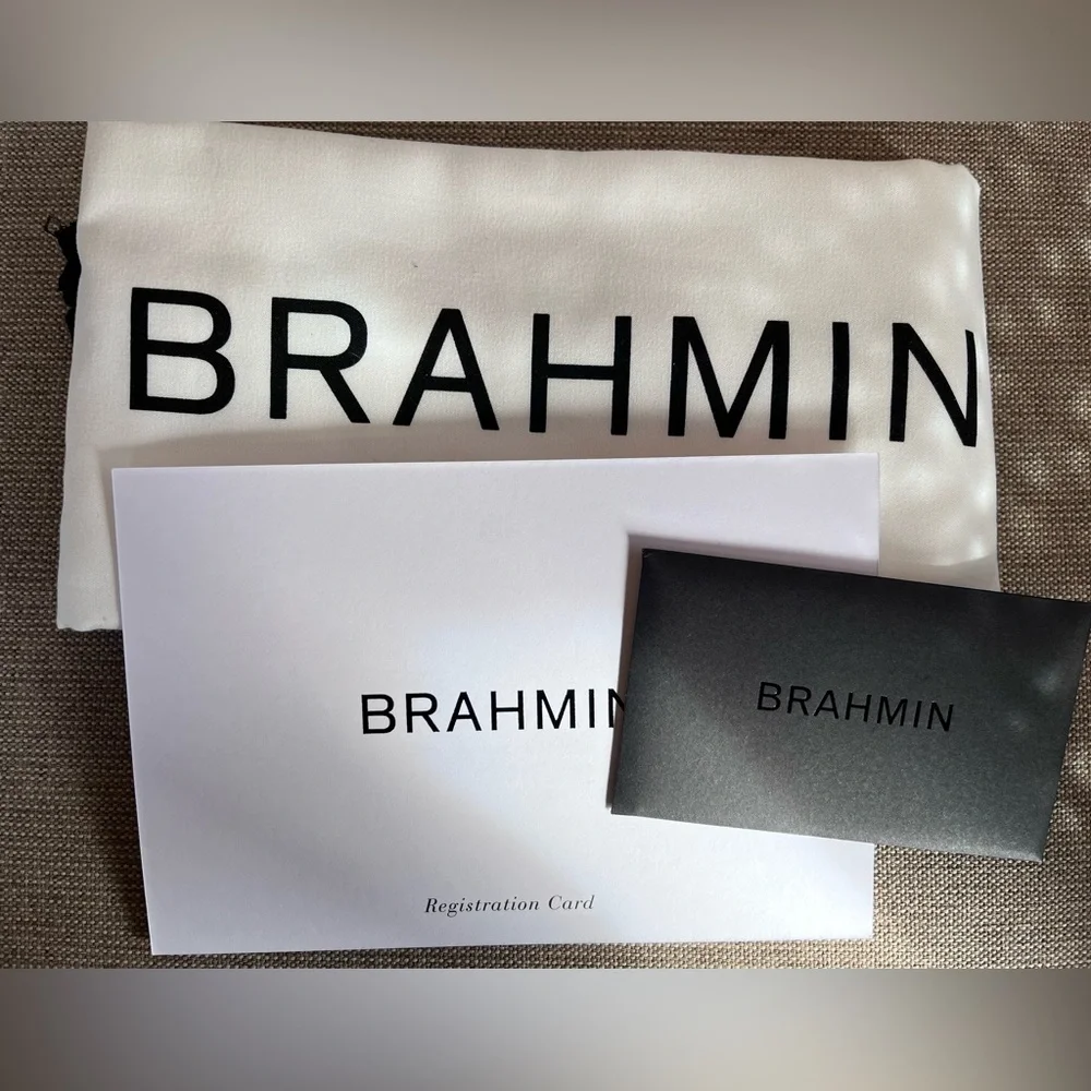 NWT Brahmin Monique Pink Flamingo Melbourne Tote